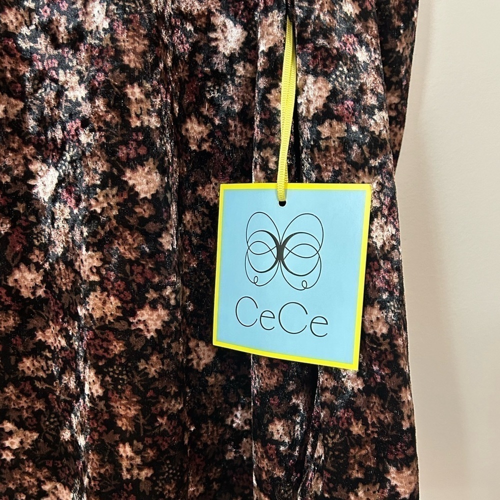 Cece Women’s Long Sleeve Blouse Size 3x Floral Multicolored - Picture 5 of 10